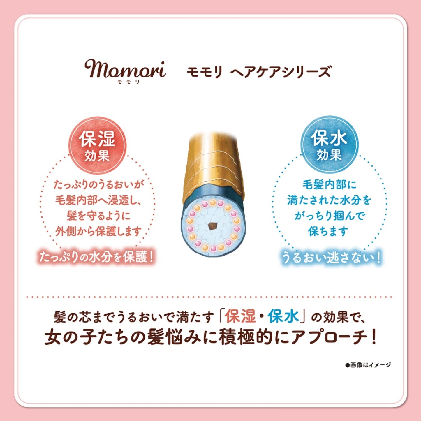 【まとめ買い】モモリ　しっとりまとまるヘアクリーム 容量150G×3点セット ダリヤ 美容液