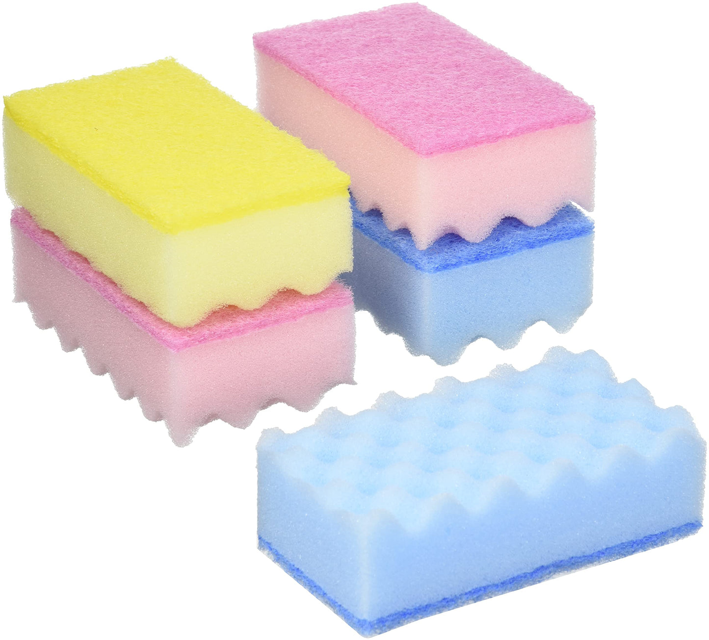 【まとめ買い】バリューチョイス　キッチンスポンジ　ソフトタイプ５個入 容量5個×10点セット 小久保工業所 たわし・ふきん