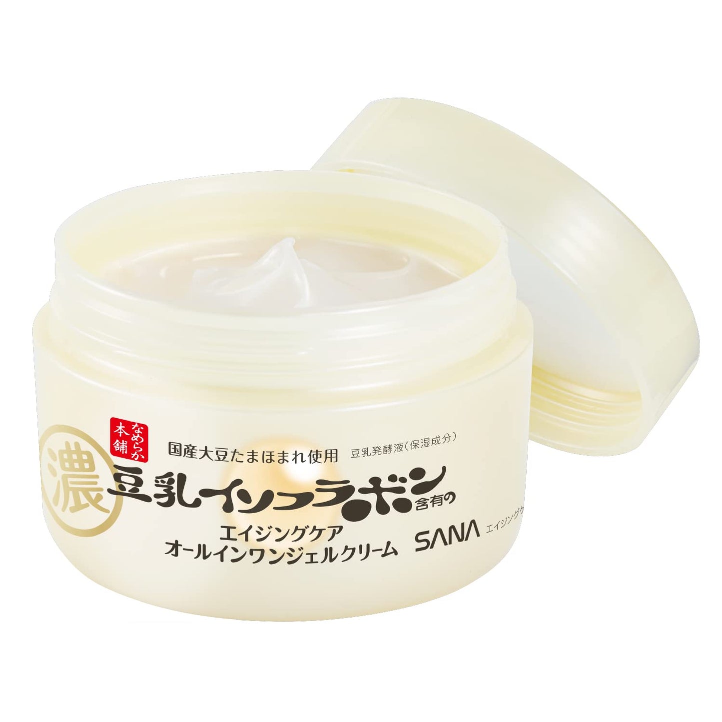 【まとめ買い】サナ　なめらか本舗　リンクルジェルクリーム　Ｎ 容量100G×3点セット 常盤薬品 化粧品