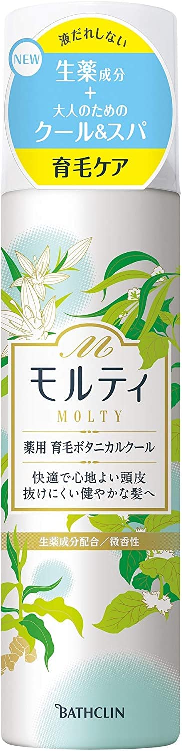 【まとめ買い】モルティ　薬用育毛ボタニカルクール 容量180G×24点セット バスクリン 育毛剤・養毛剤