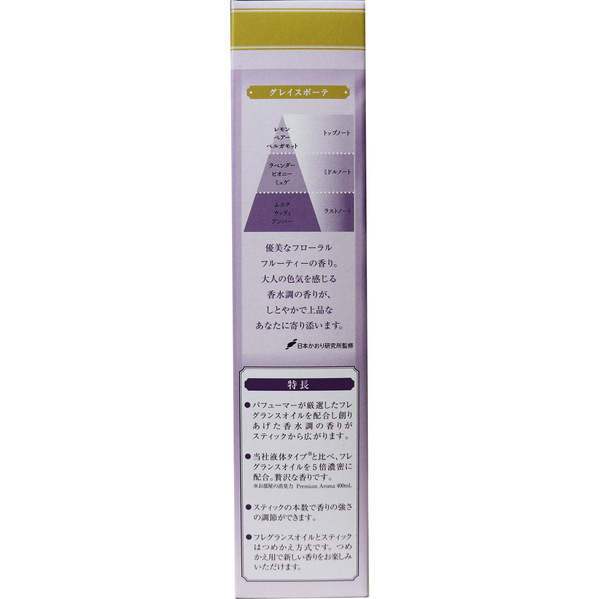 【まとめ買い】お部屋の消臭力　Premium　Aroma　Ｓｔｉｃｋつめかえグレイスボーテ 容量50ML×18点セット エステー 芳香剤・部屋用