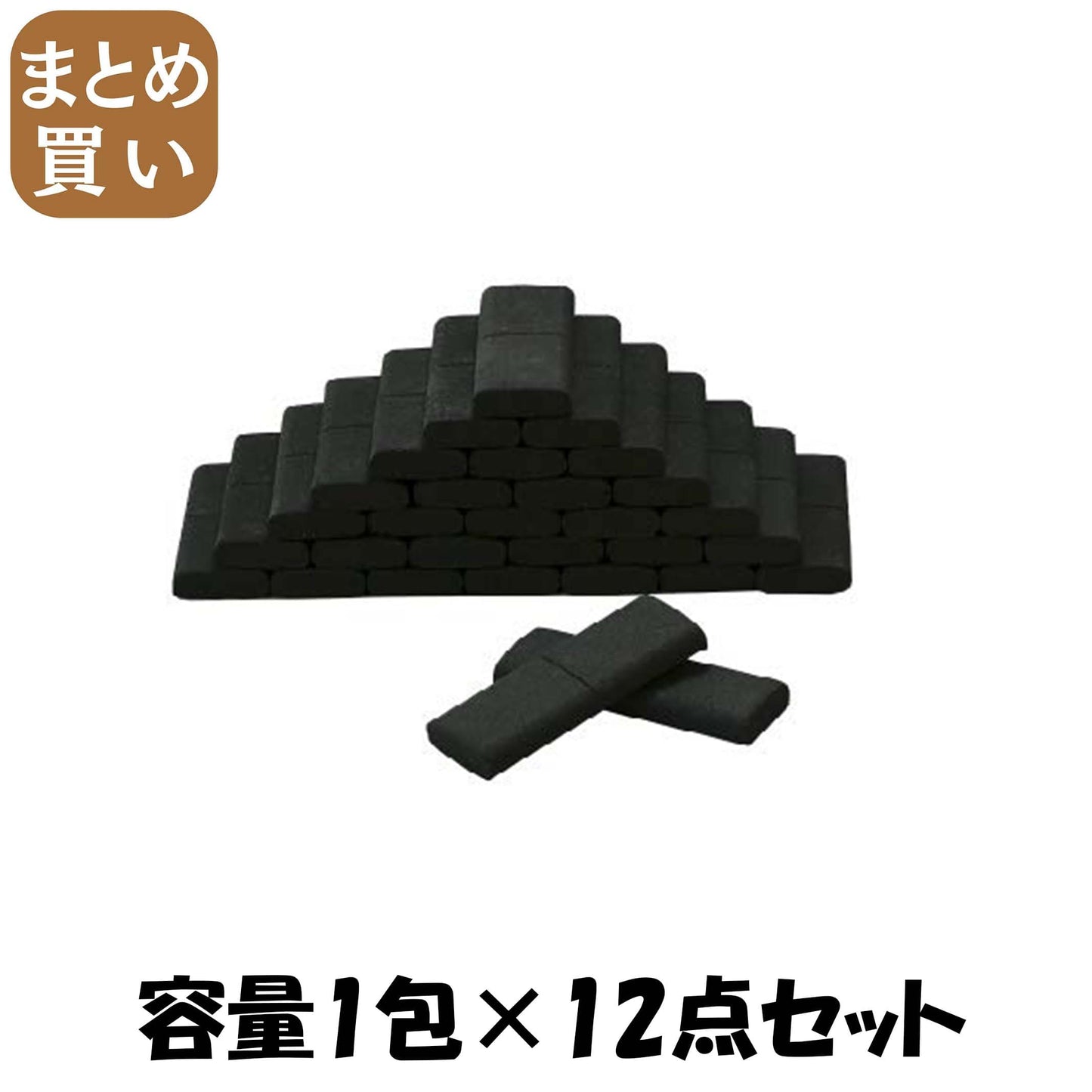 【まとめ買い】香炭　業務用 容量1包×12点セット マルエス お線香