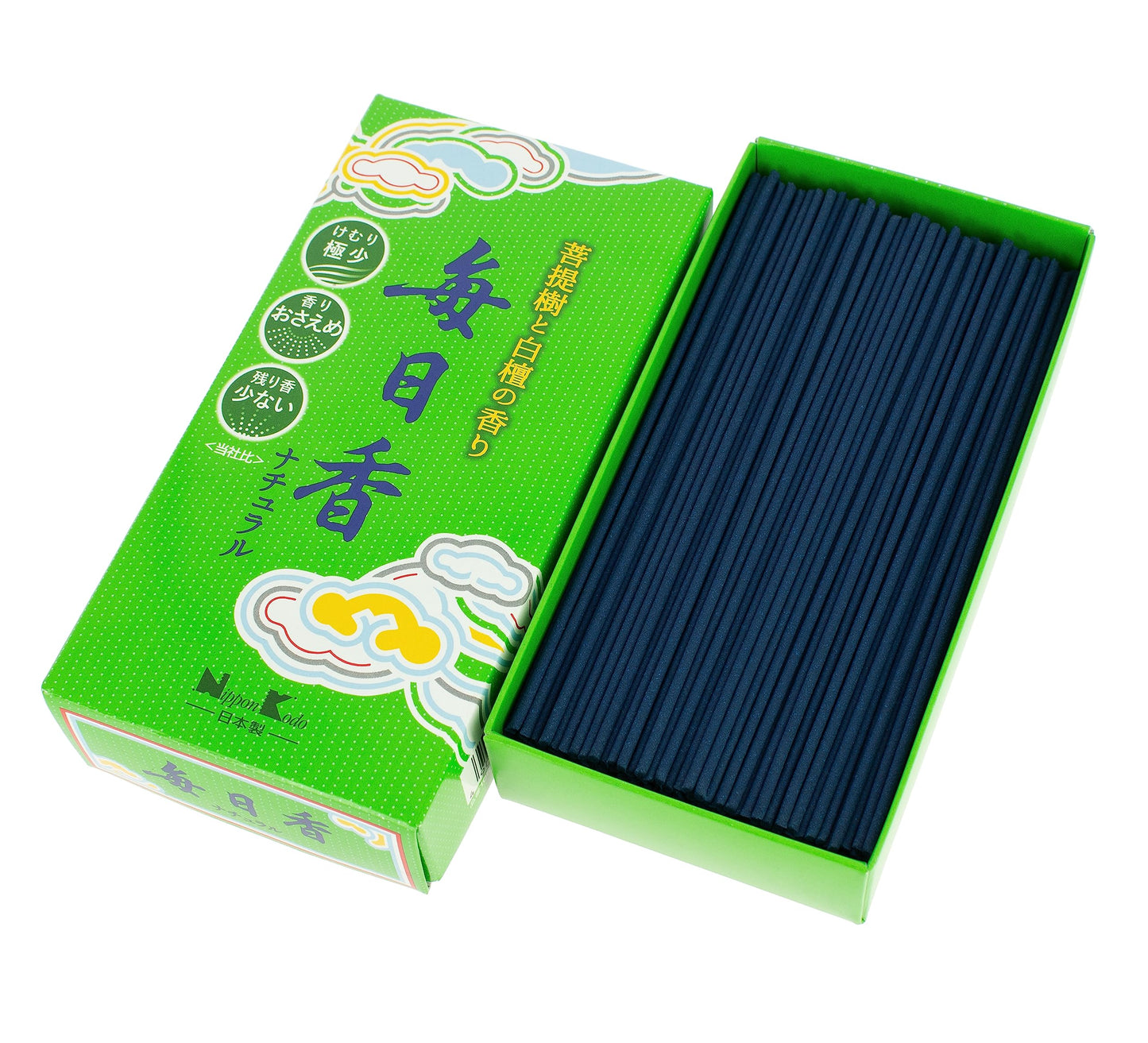 【まとめ買い】毎日香ナチュラル バラ詰 容量140G×5点セット 日本香堂 お線香