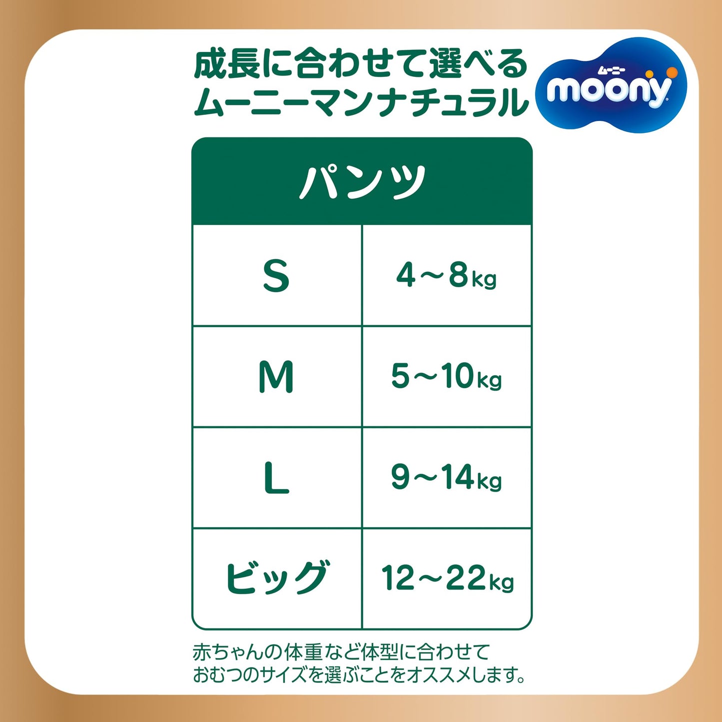 【まとめ買い】ナチュラル ムーニーマン L36枚 容量36枚×4点セット ユニ・チャーム（ユニチャーム） オムツ
