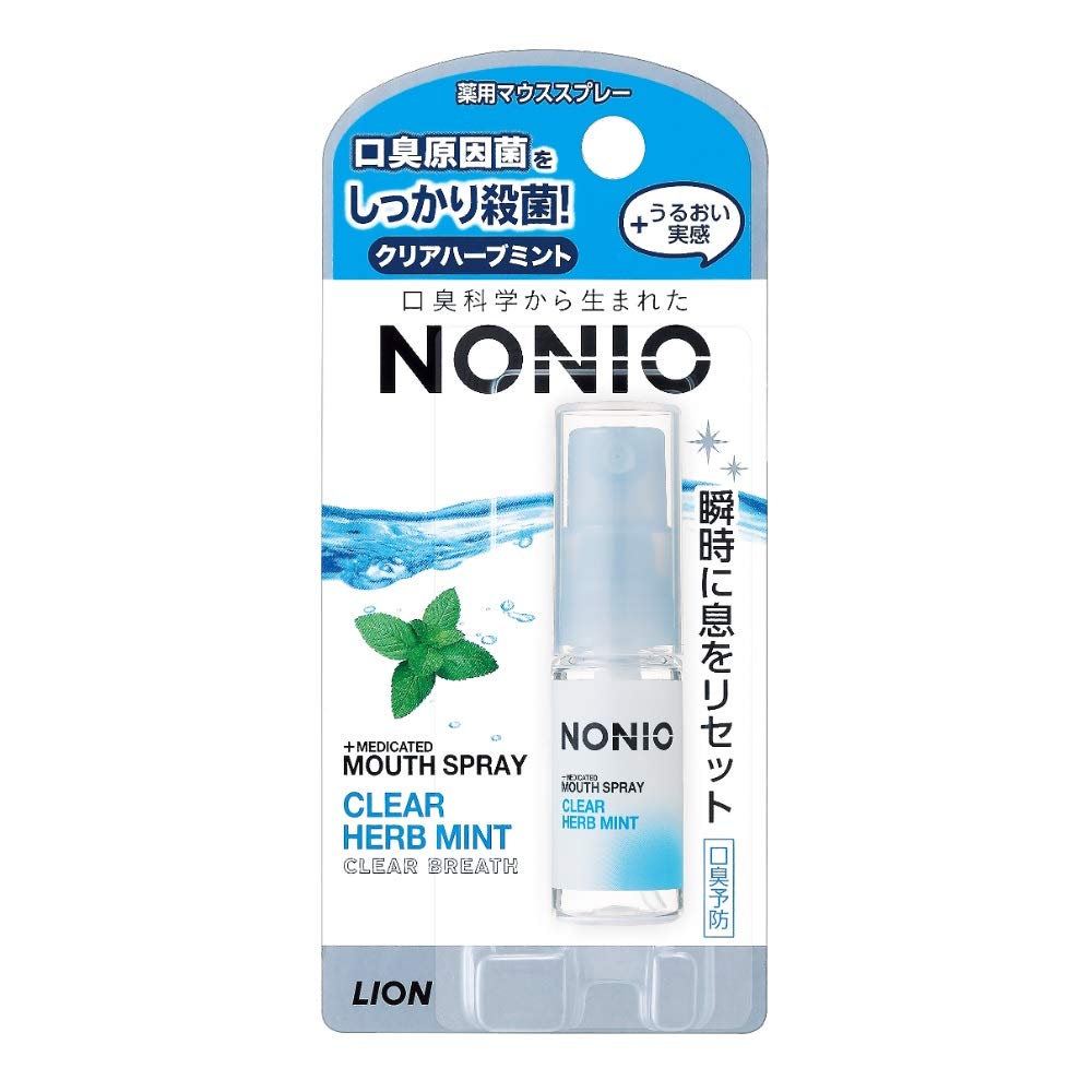 【まとめ買い】NONIO（ノニオ）　マウススプレー　クリアハーブミント 容量5ML×6点セット ライオン マウスウォッシュ
