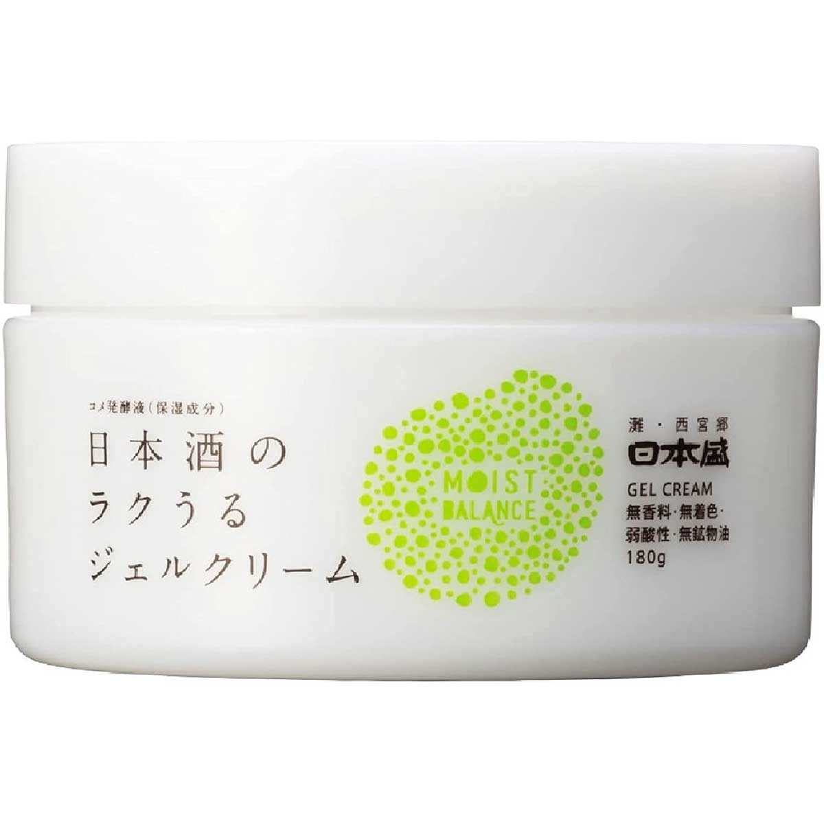 【まとめ買い】日本酒のラクうるジェルクリーム 容量180G×12点セット 日本盛 化粧品