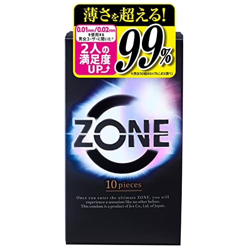 【まとめ買い】ZONE（ゾーン）10個入り 容量10個×10点セット ジェクス コンドーム