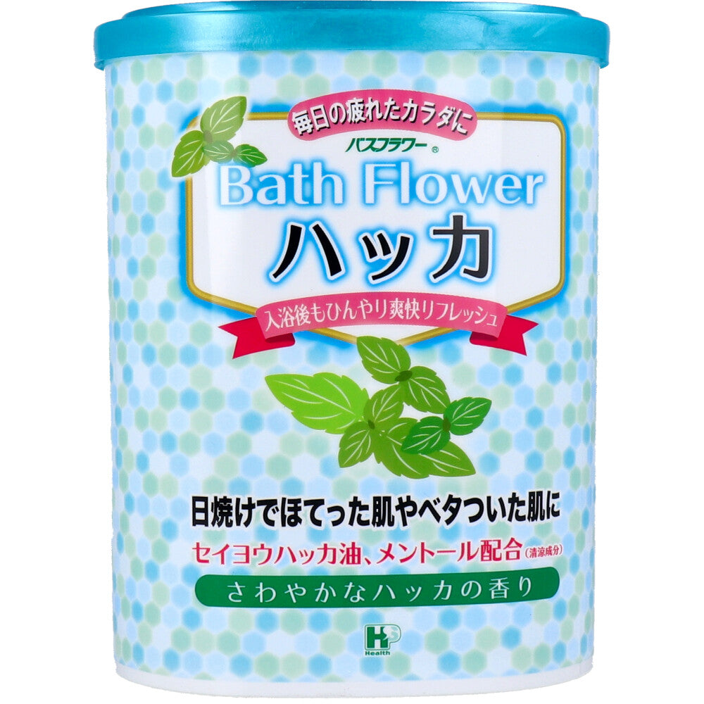 【まとめ買い】バスフラワー ハッカ 容量680G×18点セット ヘルス 入浴剤