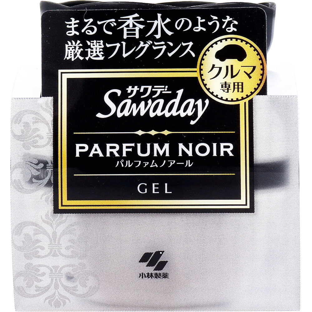 【まとめ買い】ＳＡＷＡＤＡＹクルマ専用ゲル　パルフアムノアール 容量90G×28点セット 小林製薬 芳香剤・車用