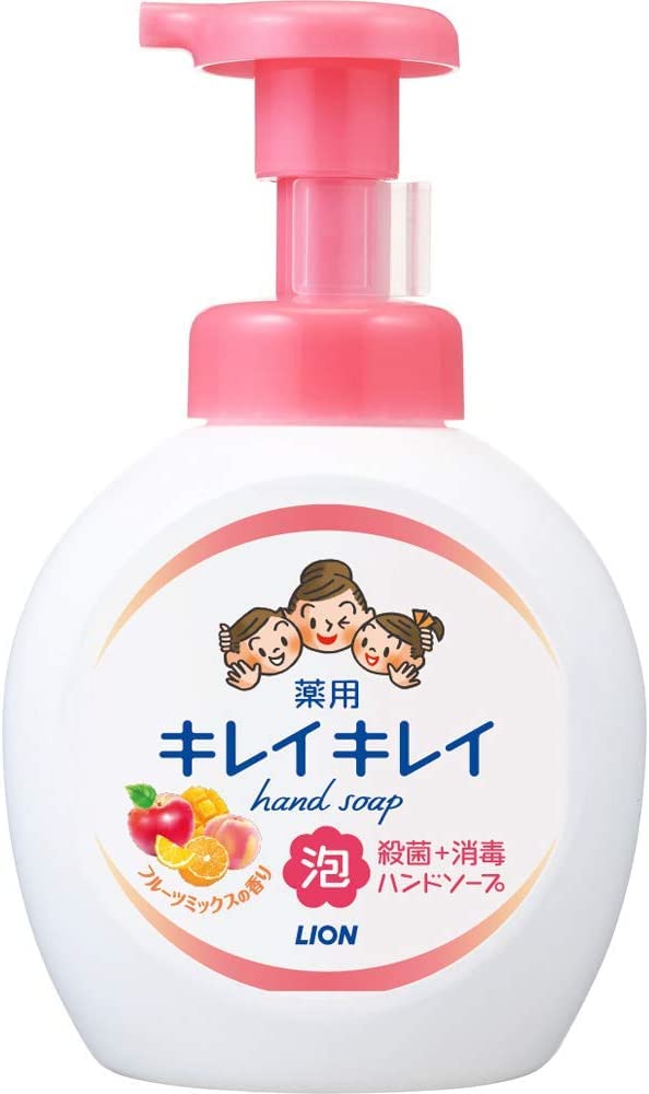 【まとめ買い】キレイキレイ薬用泡ハンドソープ　本体大型サイズ　フルーツミックスの香り 容量500ML×12点セット ハンドソープ