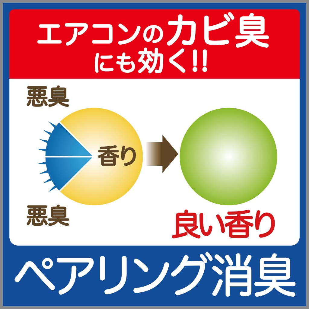 【まとめ買い】クルマの消臭力　クリップタイプ　ホワイトムスク 容量1個×24点セット エステー 芳香剤・車用