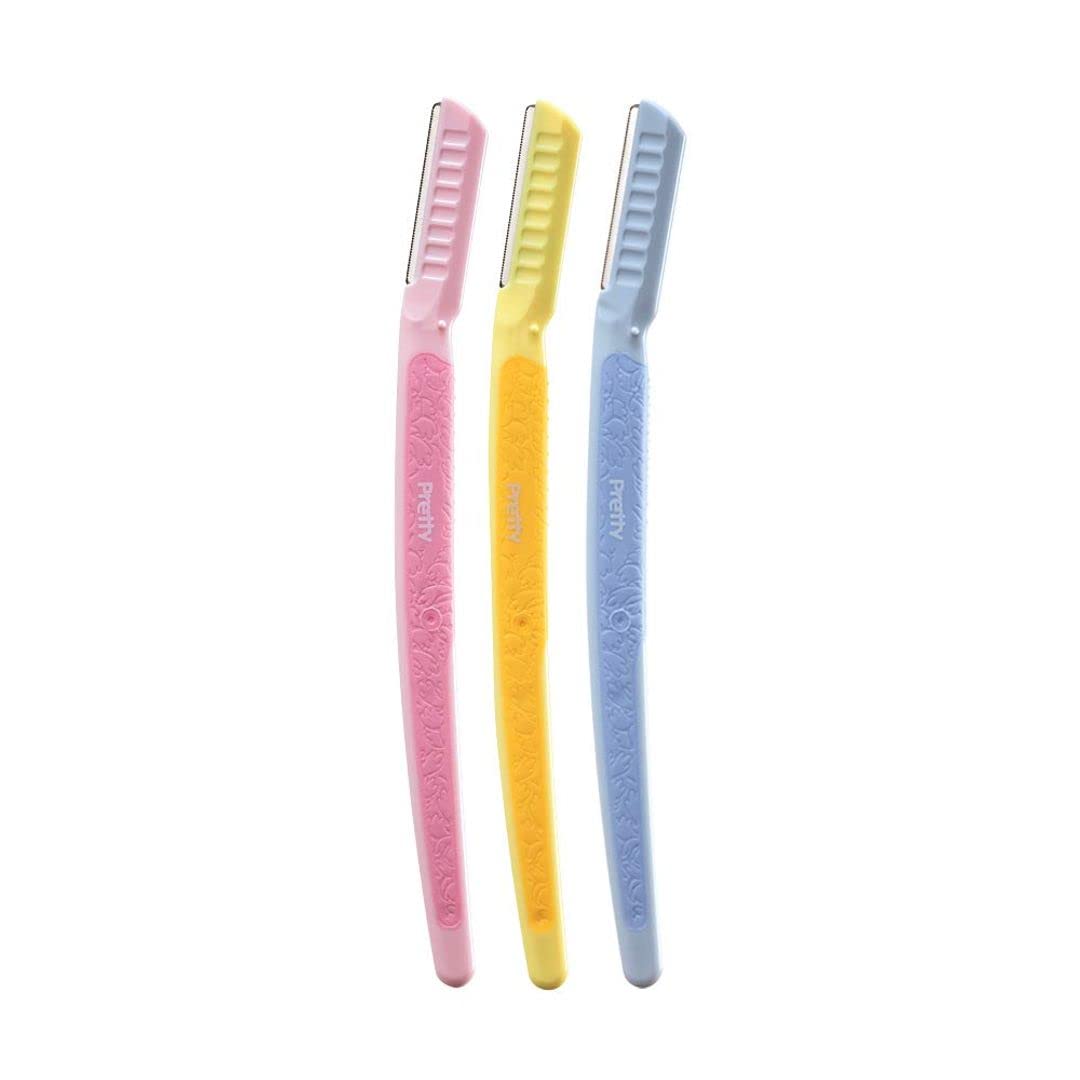 【まとめ買い】プリティー　敏感肌用　フェイスＬ　３Ｐ 容量3本×10点セット 貝印 女性用カミソリ