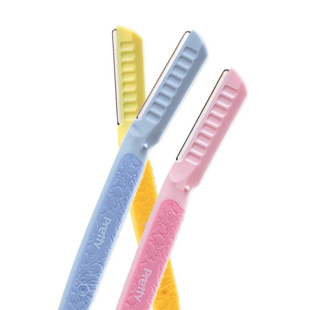【まとめ買い】プリティー　敏感肌用　フェイスＬ　３Ｐ 容量3本×10点セット 貝印 女性用カミソリ