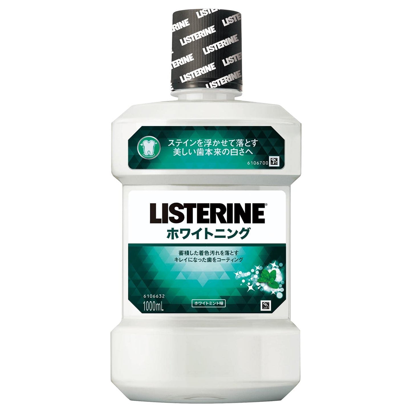 【まとめ買い】薬用リステリン　ホワイトニング　１０００ｍｌ 容量1000ML×6点セット ジョンソン＆ジョンソン マウスウォッシュ