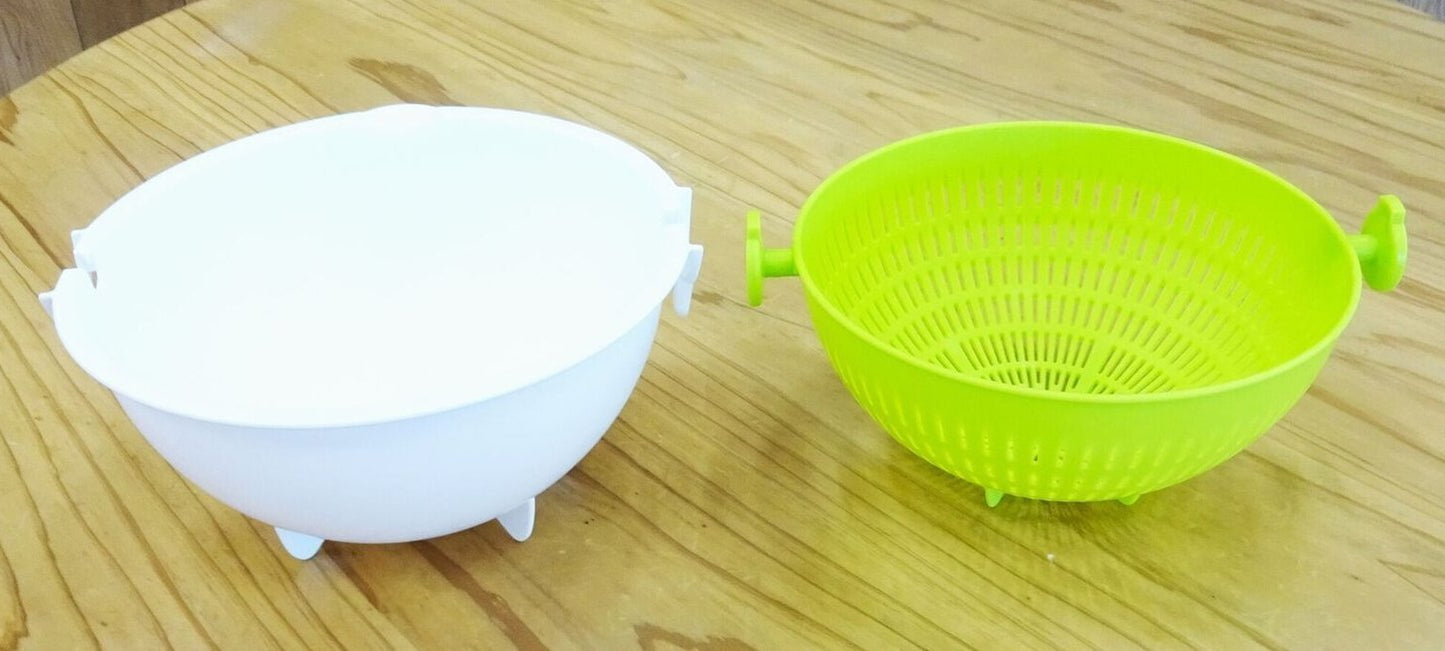 【まとめ買い】スピンホイール　コランダー　スモール（グリーン） 容量1個×5点セット 小久保工業所 台所用品