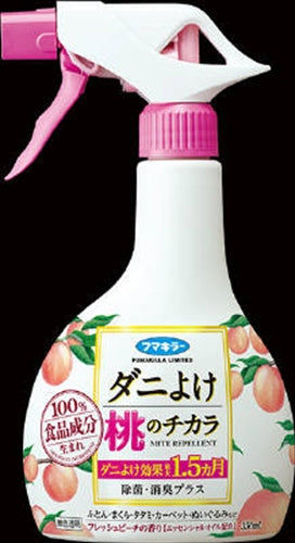 【まとめ買い】ダニよけ桃のチカラ 350mL 容量350ML×15点セット フマキラー 殺虫剤・ダニ