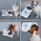 ペットボウル 猫 フードボウル 猫 えさ 皿 猫 食器 おしゃれ 小型犬用 食器 ダイニング フードボール ペット食器 餌台 ペットボウル ペットトレー トレー 犬用 w443B(グレー)