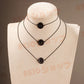 パワーストーン   黒い瑪瑙 金運 癒し 恋愛 幸運 天然石 瑪瑙 ターコイズ  necklace ネックレス xjj2027284