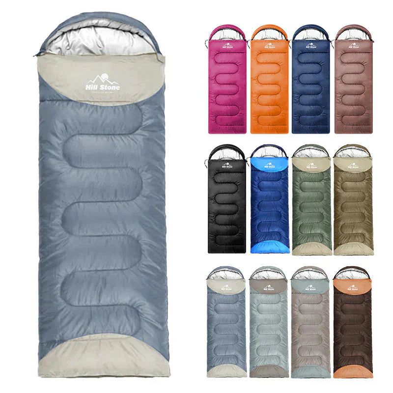 封筒型寝袋 防災士監修 シュラフ 「ネイビー2個セット」 1.45kg 封筒寝袋 キャンプ用品 車中泊 掛け布団 軽量 防災 暖かい 登山 防寒 非常用 アウトドア 簡易布団