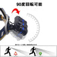 最新版超強光ヘッドライト led 充電式 ヘッドランプ - 軽量 防水 90度調節可能 高輝度 18650型バッテリー(w018)