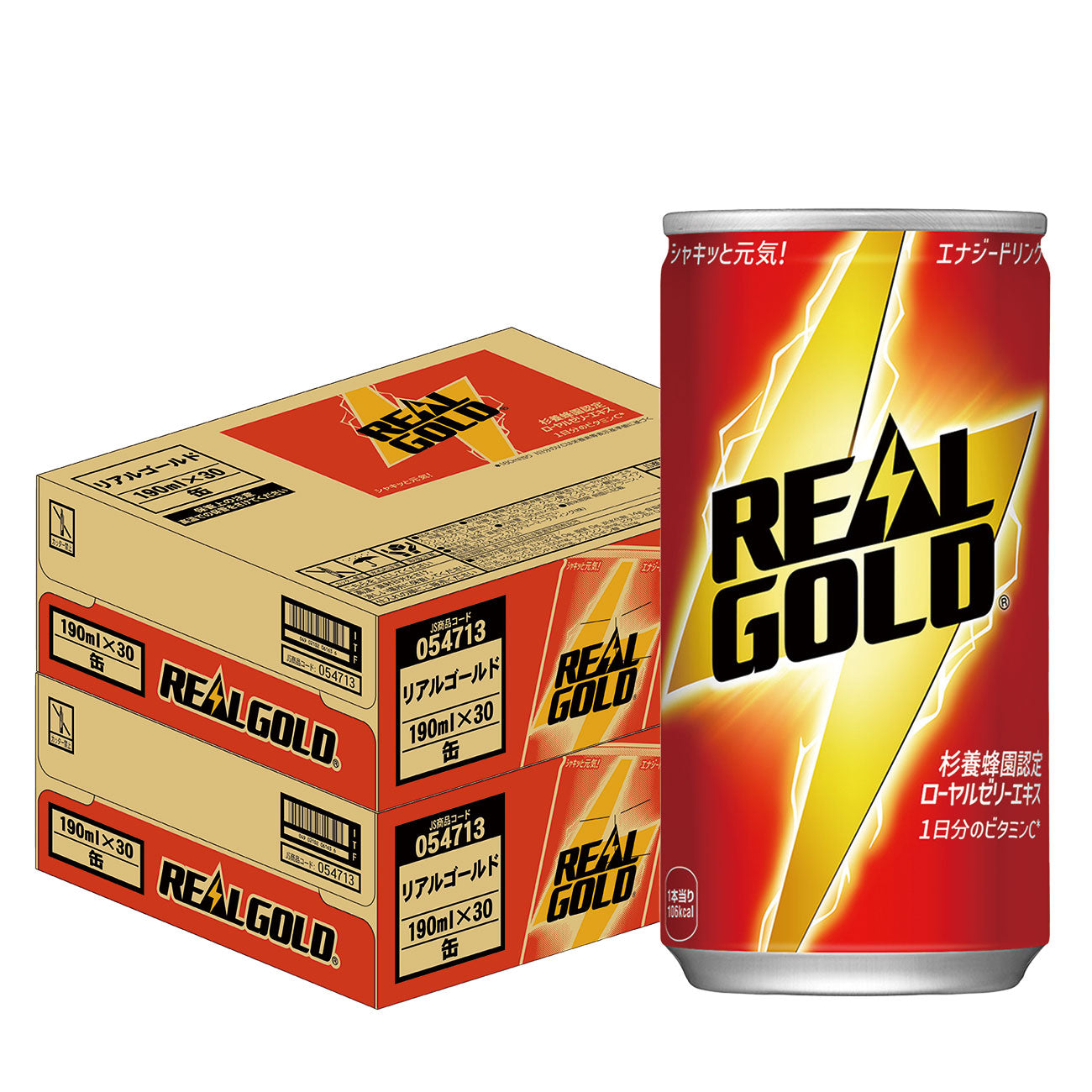 コカ コーラ リアルゴールド 缶 190ml×60本/2ケース