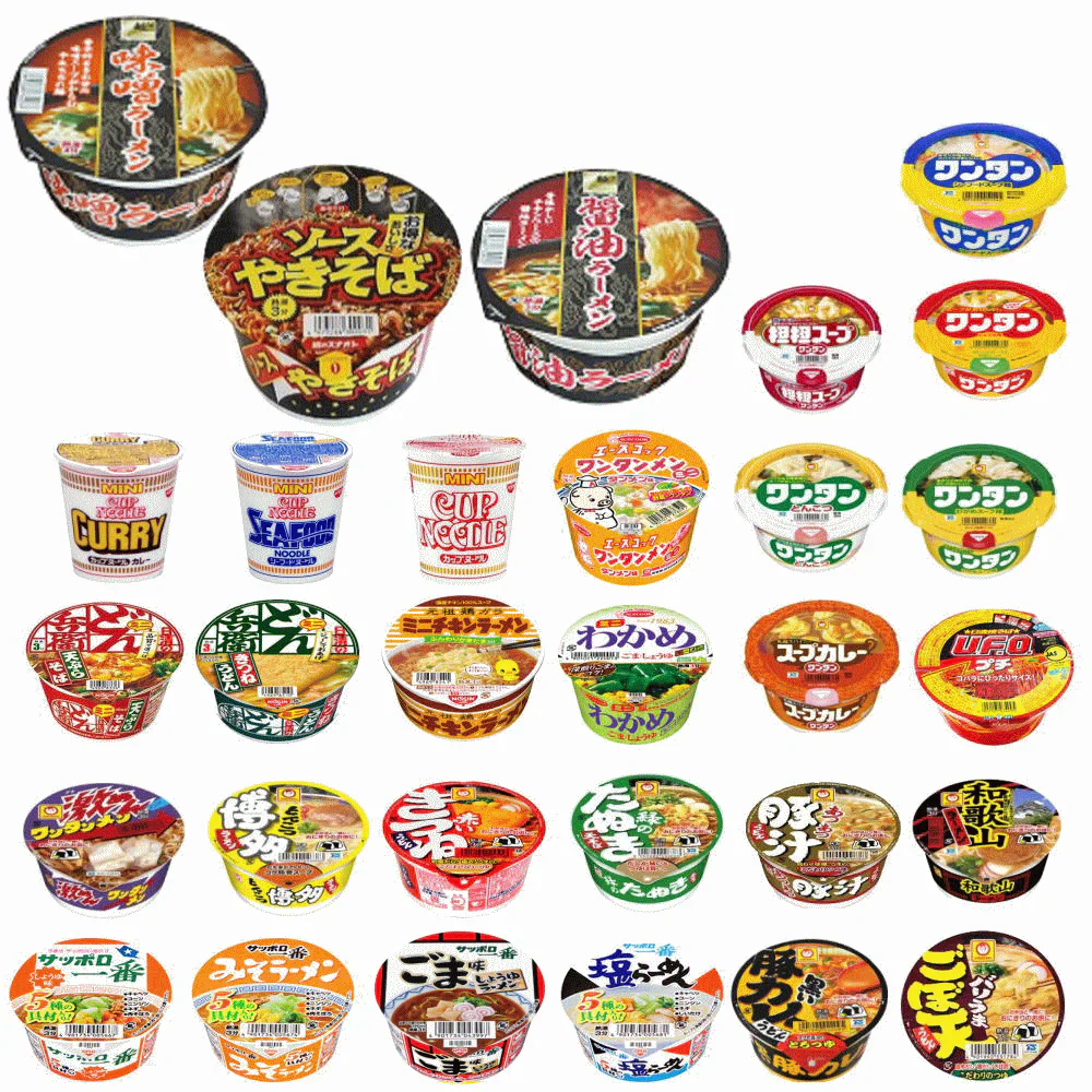 【カップ麺Re】マルちゃん どん兵衛 エースコック ワンタンスープ 勢揃い ミニカップ麺27種に レギュラー3個 入った 30食 関東圏送料無料