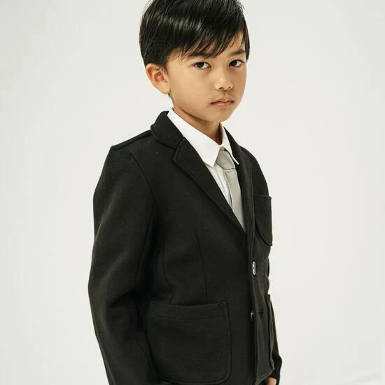 入学式 男の子 スーツ フォーマル 子供服 110cm フォーマル スーツ 入学式 子供服 男 ジェネレーター カノコ スーツ(上下セット)ブラック 男の子 卒園式 男児 キッズ