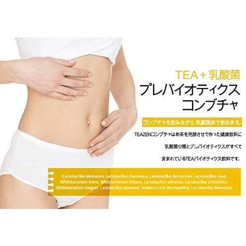 5g×10包 TEAZEN ティーゼン コンブチャ KOMBUCHA （ピーチ味）正規輸入品 韓国 BTS ジョンググ 乳酸菌 健康食品