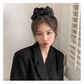 (ピンク)ヘアアクセサリー リポン ヘア爪 クランプ かわいい オシャレ 髪飾り