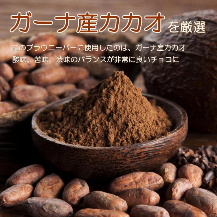 【全国送料無料】常温配送でも「ちゃんと」美味しいチョコブラウニーバー/ポスト投函