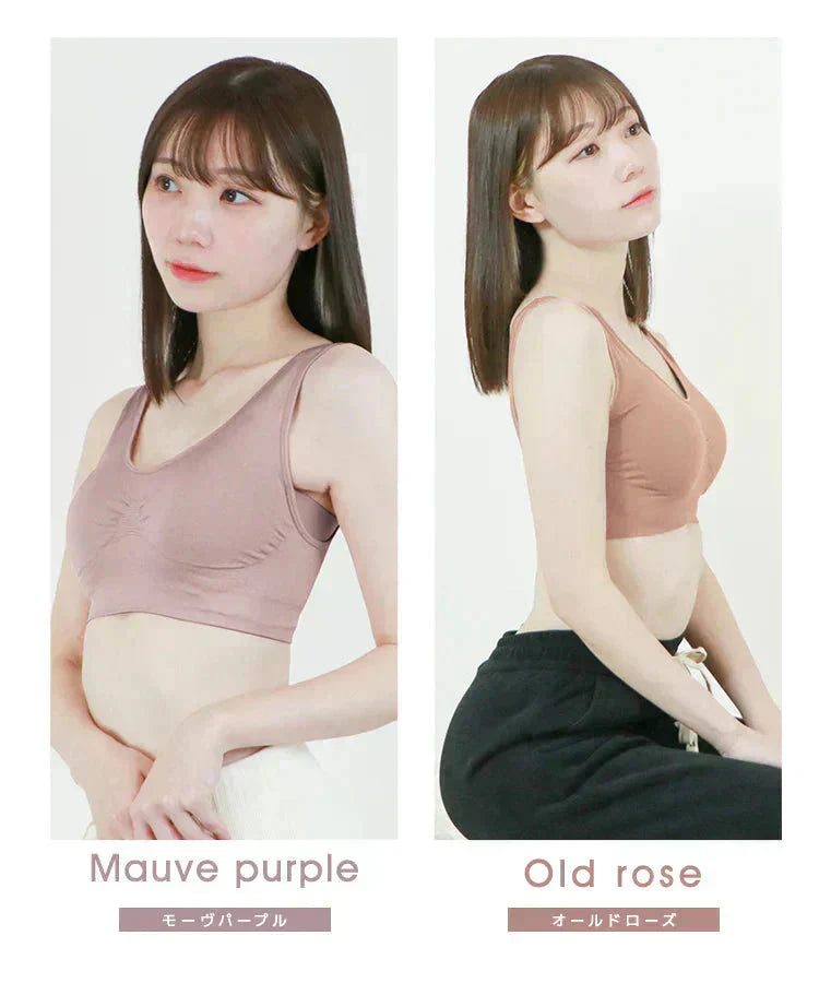 【Lサイズ】【ブラック】ナイトブラ 育乳 ノンワイヤー 脇高 大きいサイズ マタニティブラ 小胸 バストケア 昼夜兼用 産後 夜用 無地 痛くない 谷間 補正下着 24時間 MODE：FIT モードフィット