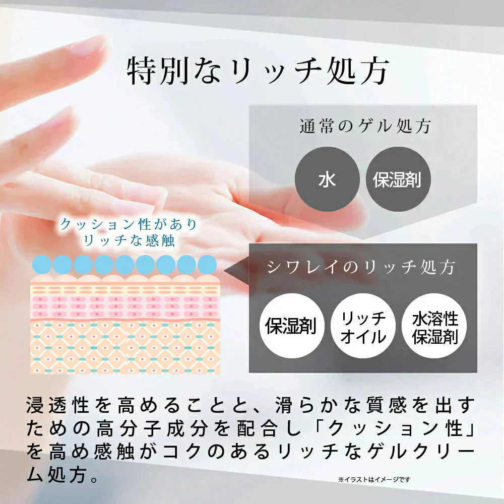 シワレイ 100g◆ シワ改善＋美白 タブル効果 オールインワンゲル エイジングケア ナイアシンアミド 抗シワ シミ対策 薬用 医薬部外品 美白 日焼け 植物由来 うるおい しみ・そばかす シワ対策 保湿 無添加 ほうれい線 目尻 眉間 敬老の日 福袋