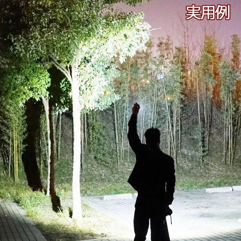 当日発送 懐中電灯 Led ズーム式 強力 軍用 最強 USB充電式 26650軽量小型 明るい ハンディライト 防水 防災 地震 停電対策 釣り用 作業用 ライト