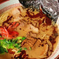 ラーメン専家とんこつ味2人前 人気の九州豚骨ラーメン 特製焦がしニンニク調味油（黒マー油）付き 本場九州 お試しセット ご当地 メール便 保存食 非常食 まとめ買い お取り寄せ
