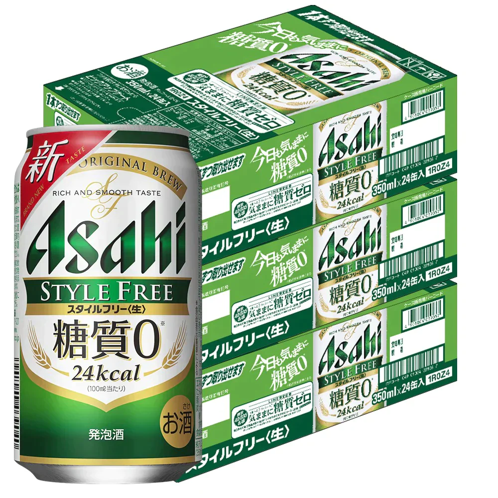 アサヒ スタイルフリー 350ml×3ケース/72本