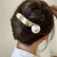 (シルバー)ヘアピン ヘア留め ヘアアクセサリー クロスヘアピン ゴールド オシャレ 髪飾り 上品 パーティー飾り