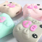 airpods1/2 ベージュ ピッグキャラクター 可愛い豚 エアーポッズ カバー シリコンエアポッツ 1/2 ケース かわいい キズ防止 耐衝撃 保護 紛失防止 4色カラビナ付き