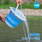 バケツ 折りたたみ 10L 軽量 おしゃれ シリコン 釣り アウトドア キャンプ 洗濯 お風呂場 浴室 水汲み 災害 防災 非常時 新生活 収納 コンパクト 洗車用 ny057
