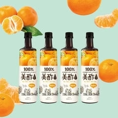 美酢 みかん 900mL 4本セット 炭酸水・水・牛乳で割ってお召し上がりください！ビール割もおすすめです！飲むお酢 飲む酢 お酢飲料 みちょ ミチョ 韓国