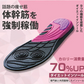 【お得２個セット】体幹筋エクササイズインソール ツインボール・Mサイズ(23.0-23.5cm) インソール靴　極薄素材　滑り止め ウォーキング　バランス　筋力UP　カロリー消費　O脚 ダイエット インソール 中敷き 体幹筋エクササイズインソール ツインボール ダイエットインソール 衝撃吸収 レディース ダイエットスニーカー ウォーキング 靴 アーチサポート 体幹筋 サポート 下半身 極薄 運動 美脚 ながら運動 靴 送料無料 ダイエット靴 「福袋」