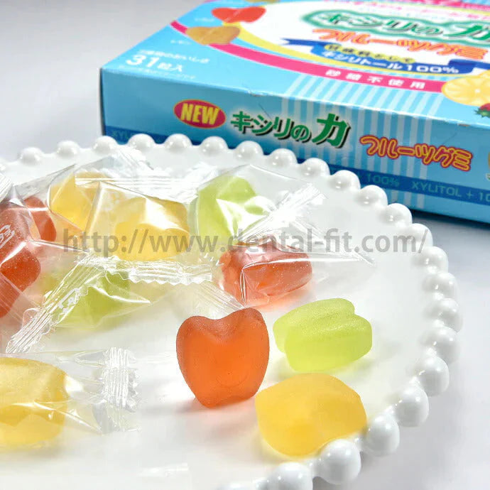 キシリの力フルーツグミ 2箱セット(124g×2)【メール便送料無料】