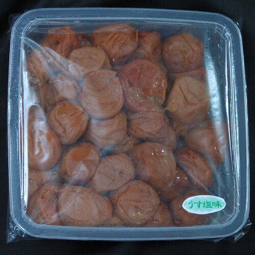 【終売】和歌山 紀州南高梅 つぶれ梅 うす塩味 (塩分6%) 400g
