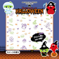 丸富製紙 ガチャピン・ムック ハロウィン トイレットペーパー スイーツの香り 再生紙100% ダブル25m 12ロールＸ8パック