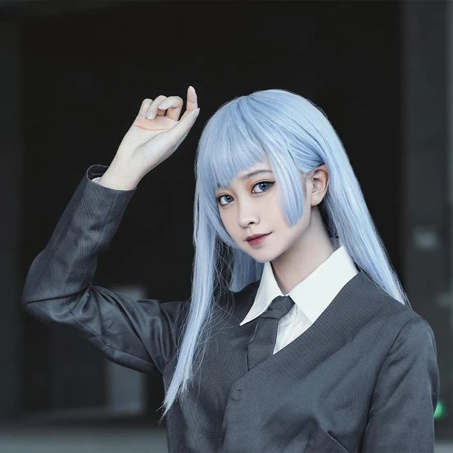 耐熱コスプレウィッグ 呪術廻戦 三輪霞（みわ かすみ） 風 グッズ ウィッグ かつら コスチューム 舞台 ハロウィン クリスマス (ウィッグネット付き)