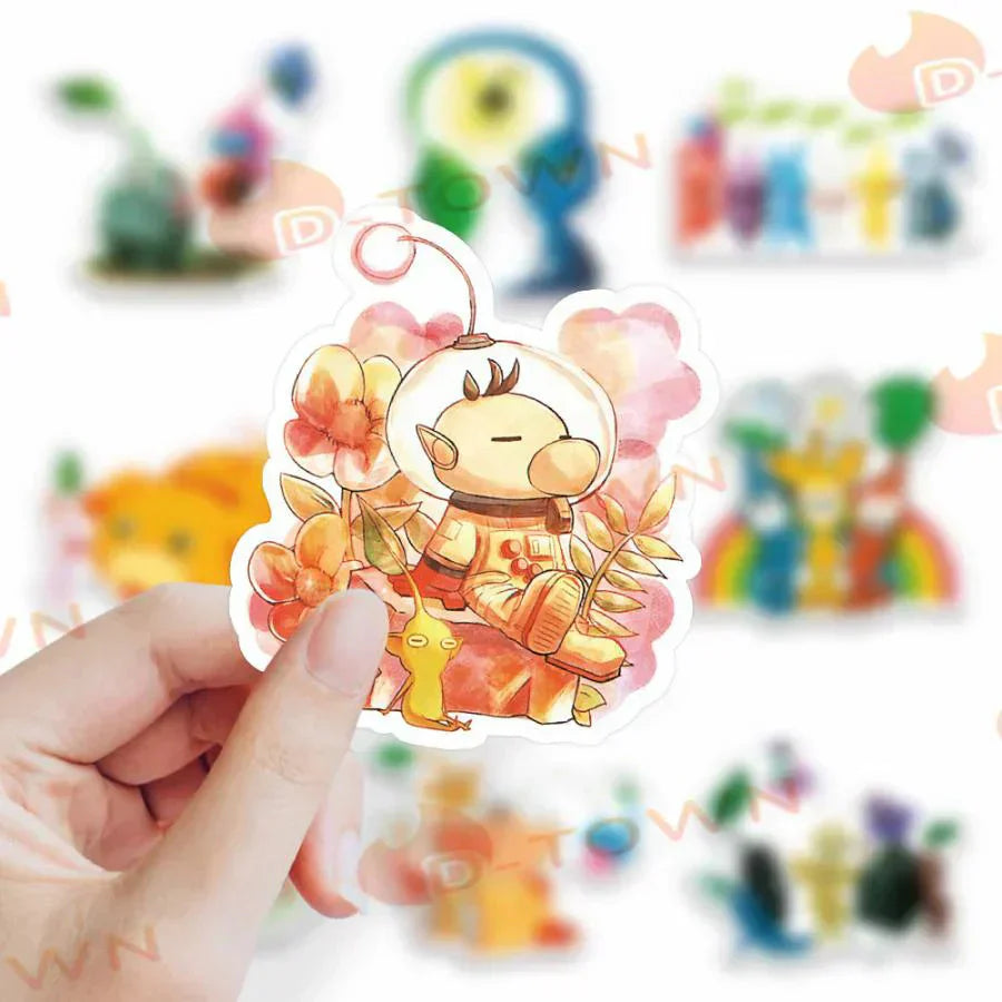 ピクミン ぷくぷくシール100 PCS ステッカー s130