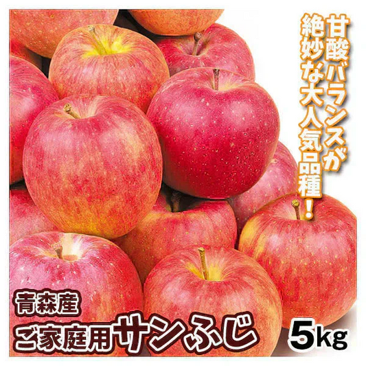 りんご サンふじ 青森産 5kg ご家庭用