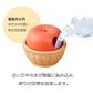 【りんご】気化式加湿器 卓上 かわいい おしゃれ 水だけ 静音 陶器 上部吸水 オフィス 寝室 リビング 赤ちゃん 子供 ペット / 潤いECOセラミック ゆず・りんご