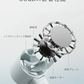 【-10度1秒冷却扇風機】＼グレージュレース 1台／シシベラ ハンディファン 3段階風量調節 手持ち扇風機 2000mAh 長時間稼働 充電式USB扇風機 小型 静音 接触冷感 急速冷却 携帯扇風機 ミニ扇風機 小型扇風機 せんぷうき扇風機 猛暑対策 カラビナ付き バッグに掛ける 通勤 通学 スポーツ観戦 車中泊 花火大会 山登り 旅行用