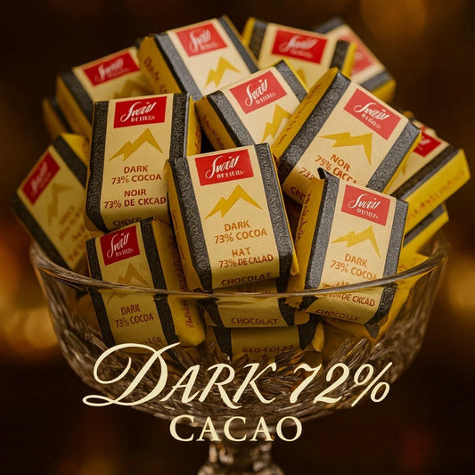 260g 送料無料 スイスデリス ダークチョコレート 個包装 スイス 高級 チョコ お菓子 スイーツ アソート ギフト プレゼント バレンタイン ホワイトデー プチギフト (食品ダーク260)※