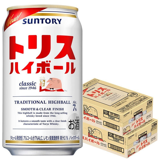 サントリー トリスハイボール 350ml×2ケース/48本【北海道・沖縄県・東北・四国・九州地方は必ず送料がかかります】